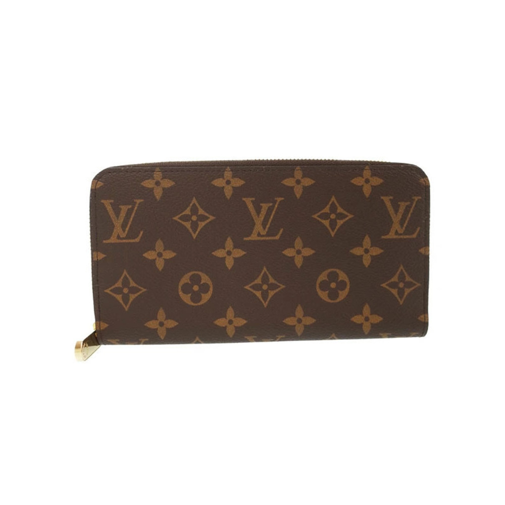 Louis Vuitton Monogram Zippy Wallet Round Zipper Long